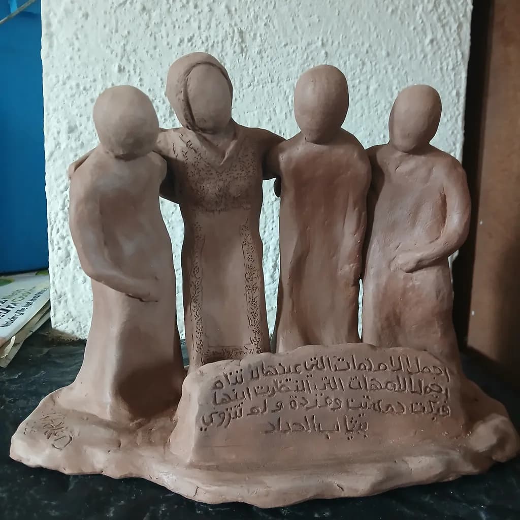Embracing Imperfection: A Clay Tribute to Human Connection and Memory