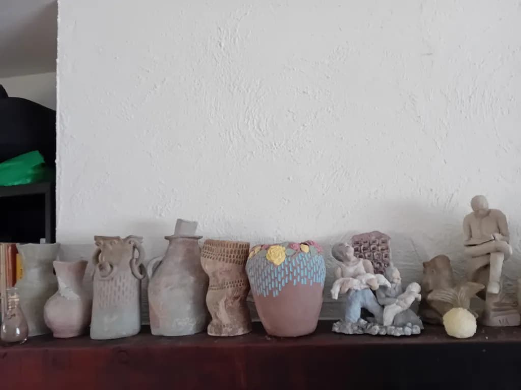 Emotional Echoes: A Journey Through Imperfect Clay Sculptures and Human Connection