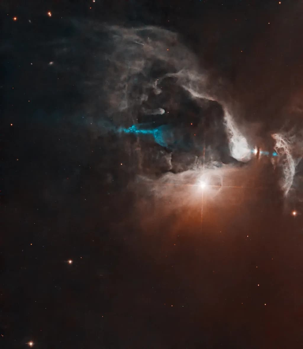Celestial Whispers: A Dance of Light and Nebulae in the Cosmic Abyss