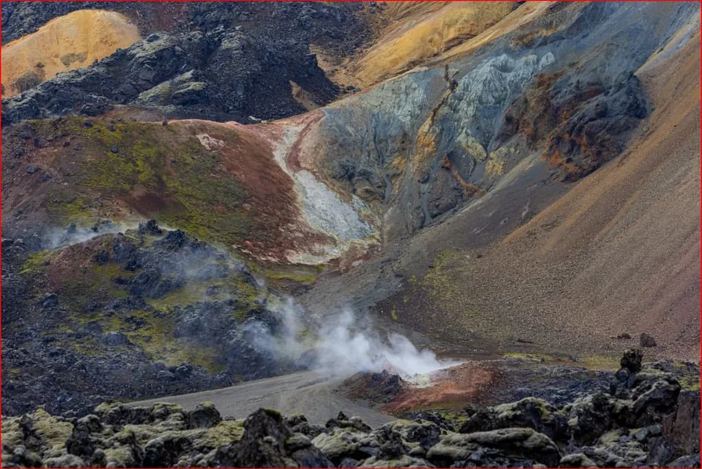 Eternal Echoes: The Vibrant Dance of Geothermal Landscapes