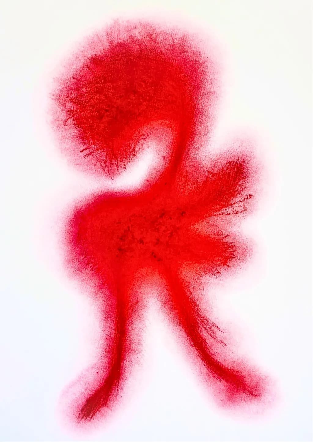 Whispers of Passion: A Dance in Red