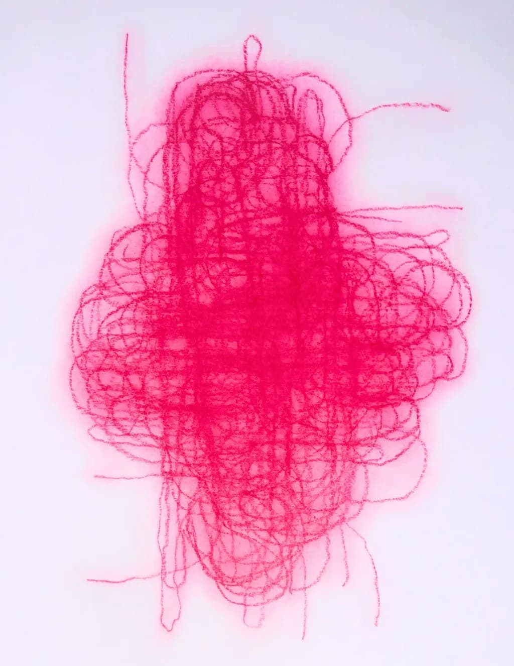 Tangled Vibrance: An Abstract Journey Through Pink Textures