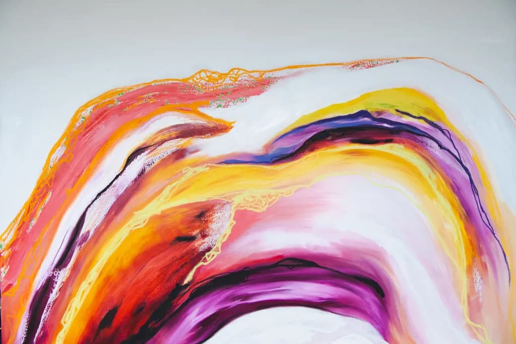 Whispers of Color: A Dance of Emotion and Light