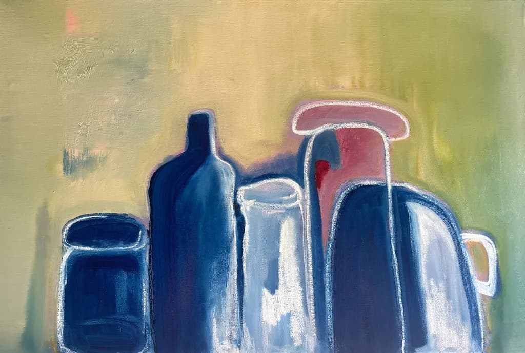 Whispers of Glass and Shadow: A Still Life Exploration