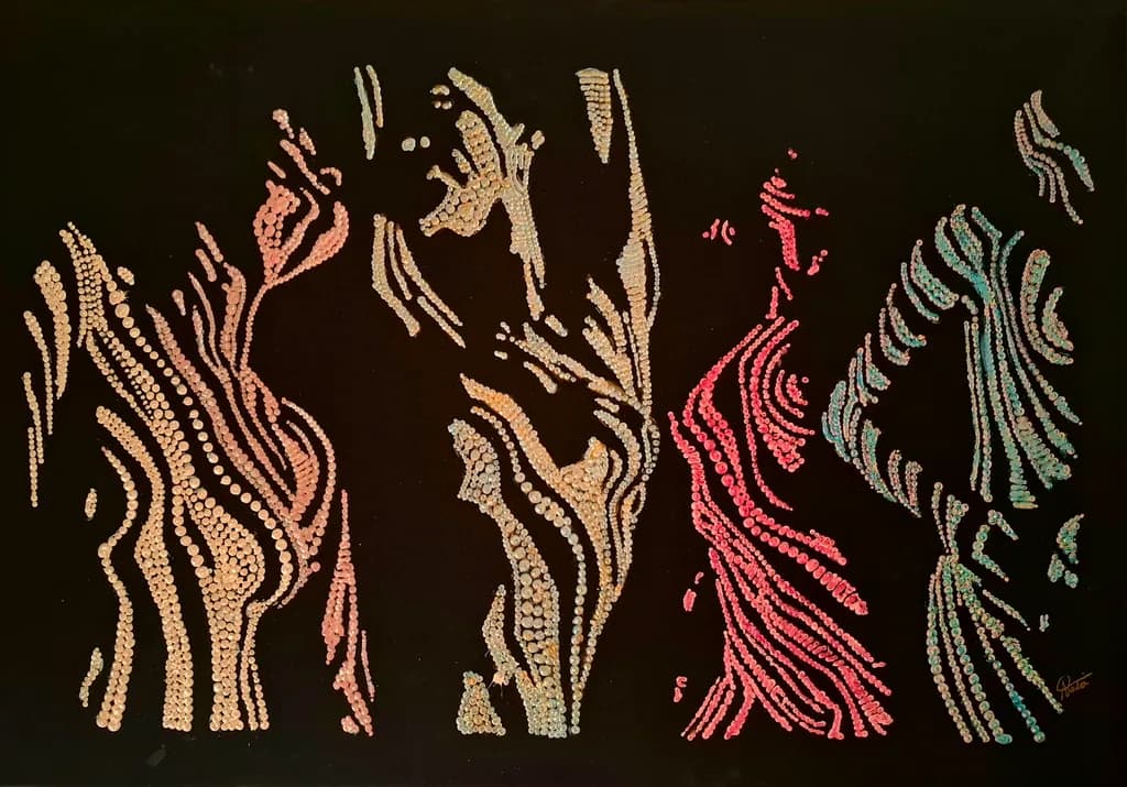Dotted Silhouettes