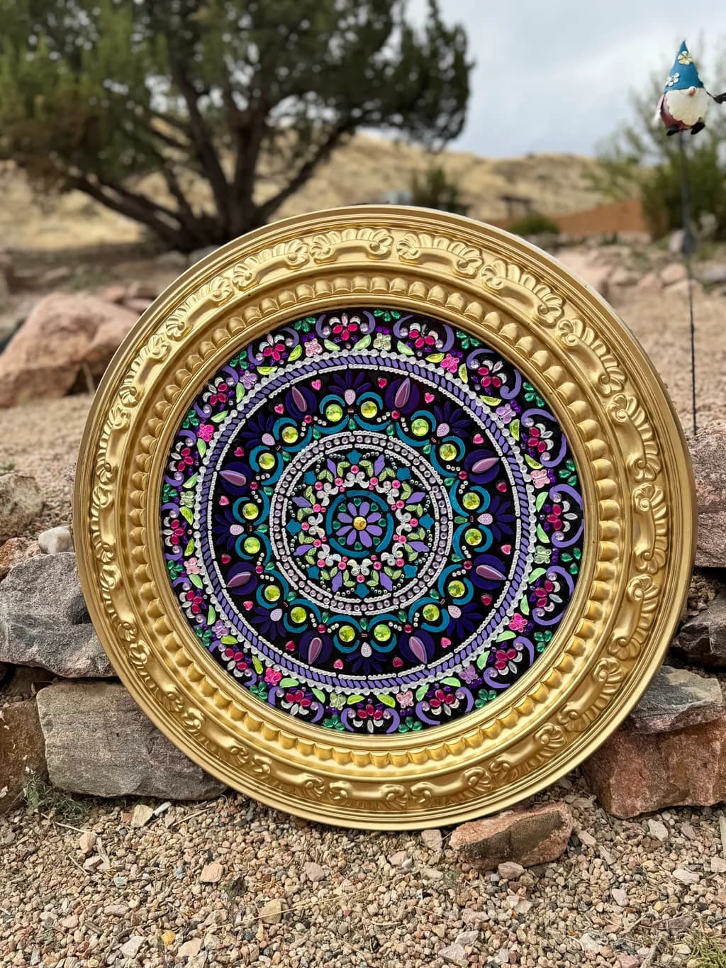 Golden Orbit Mandala
