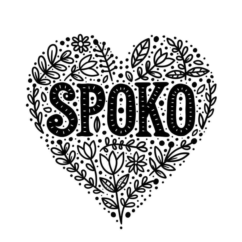 Heartfelt Whimsy: The Spoko Floral Embrace