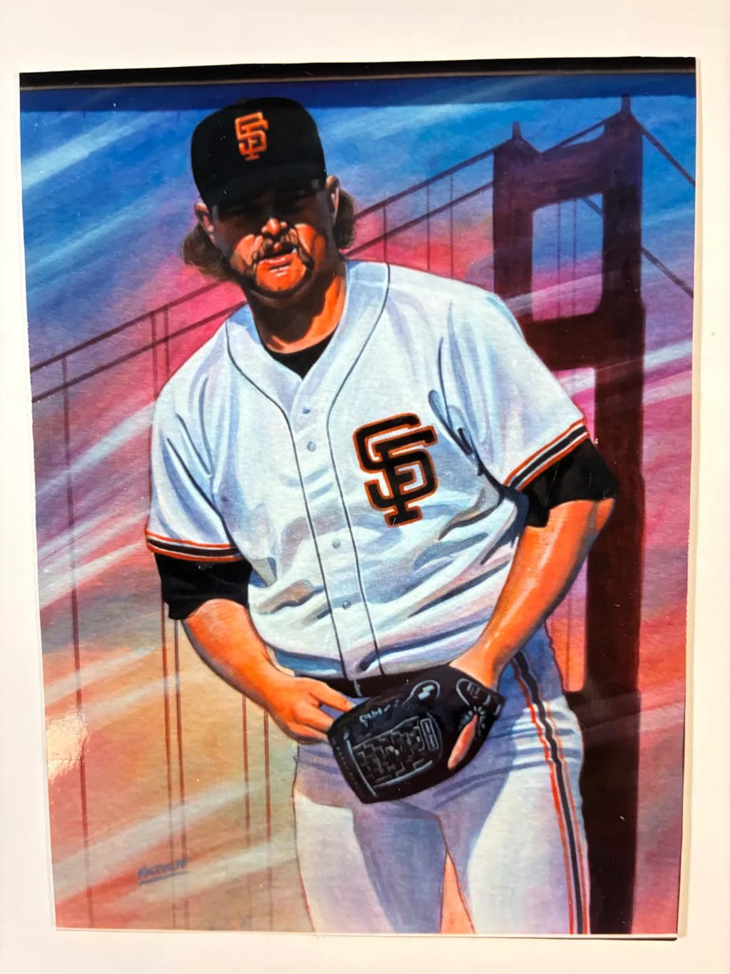 San Francisco Baseball Player