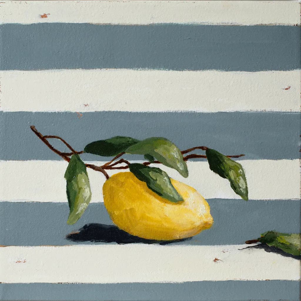 Lemon Among Stripes