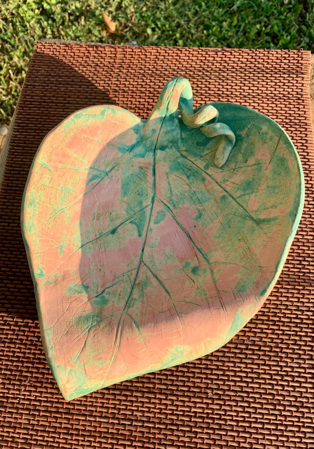 Whispers of Nature: A Leaf-Inspired Ceramic Dish for Your Home Decor