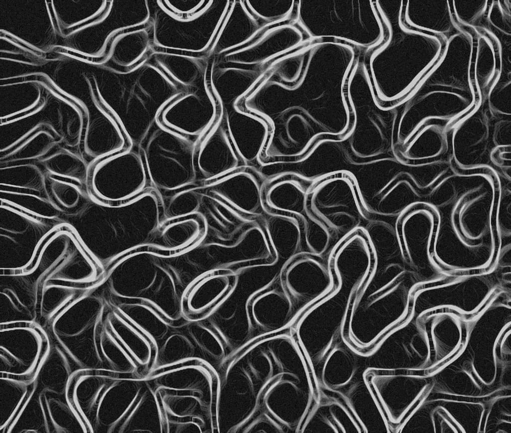 Ethereal Whispers: A Dance of Light and Shadow in Abstract Form