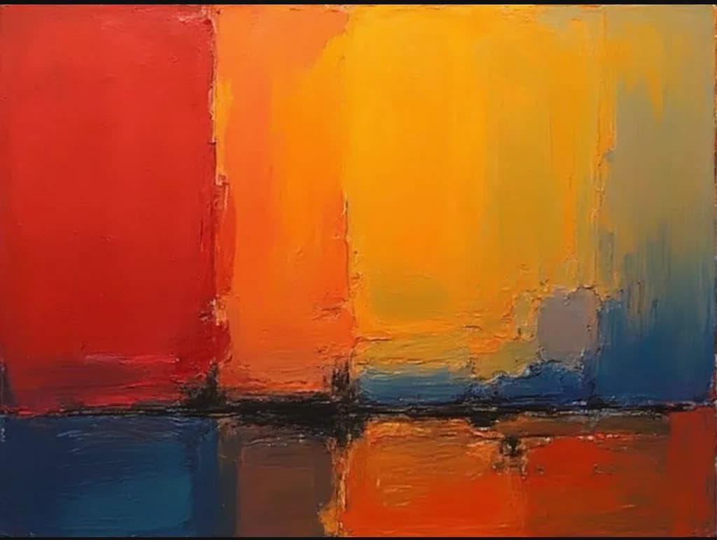 Vibrant Horizons: A Dance of Color and Light