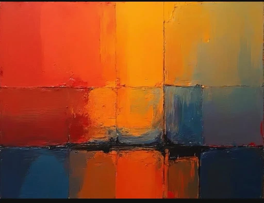 Vibrant Harmony: A Dance of Color and Light