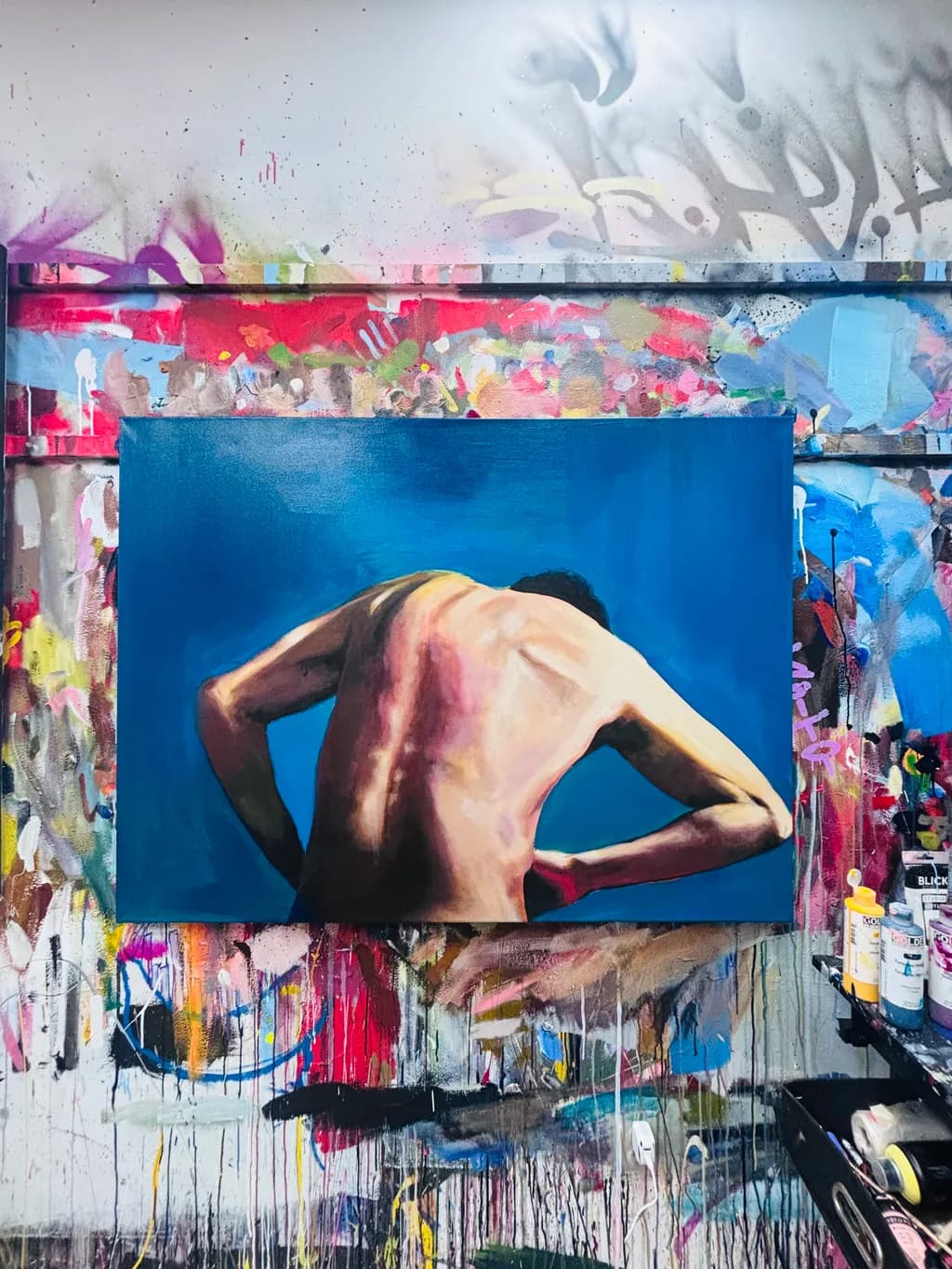 Tension in Blue