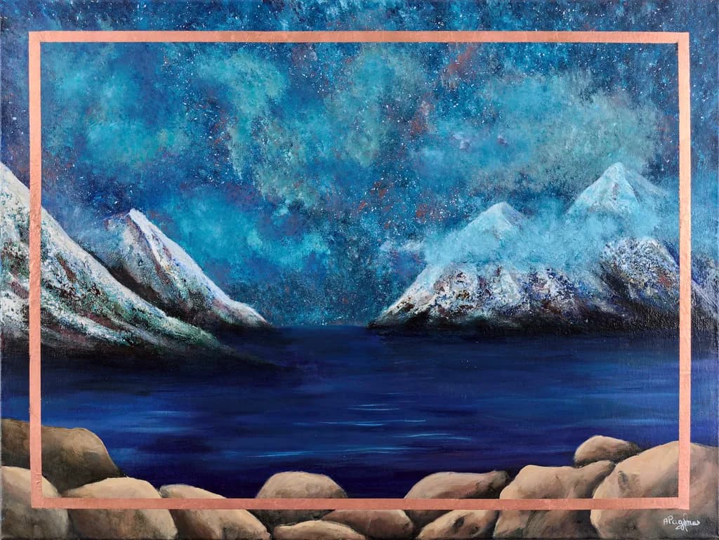 Framed Arctic Stillness