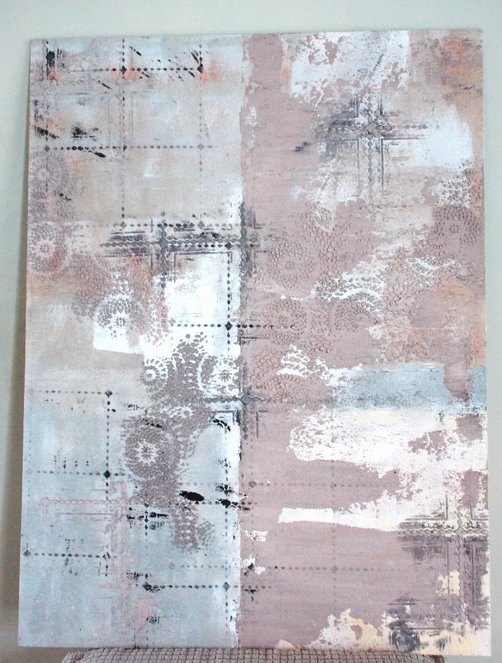 Whispers of Texture: An Abstract Journey Through Modern Patterns in Neutral Tones