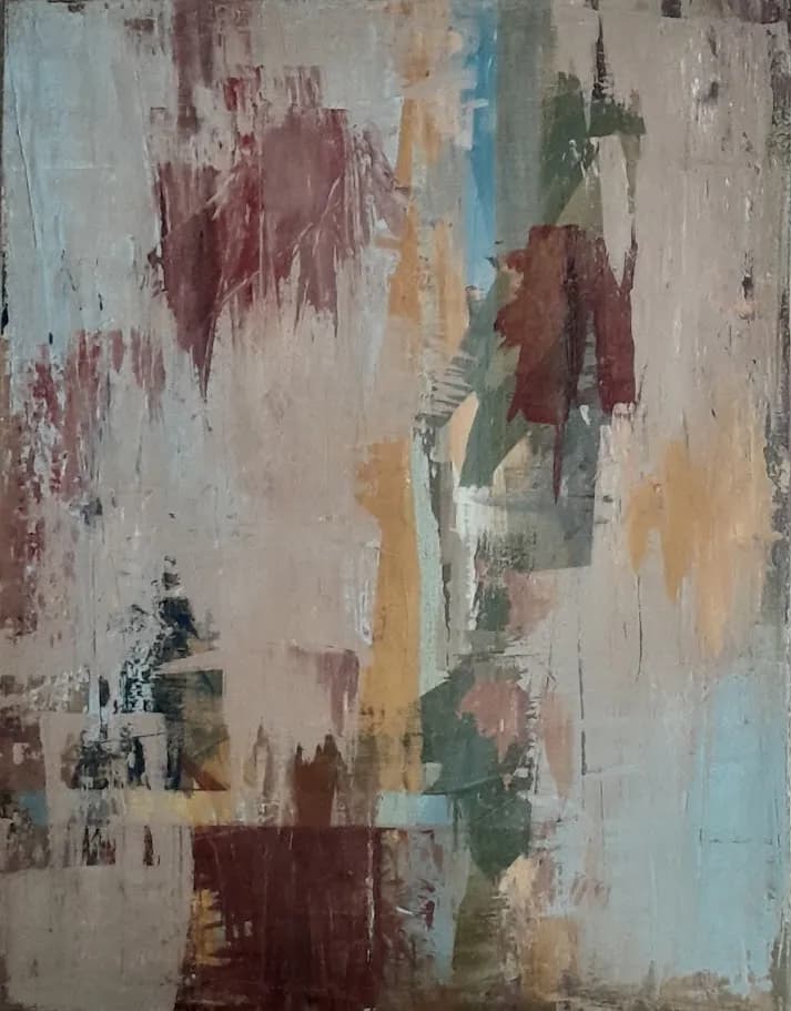 Whispers of Color: An Abstract Journey Through Texture and Emotion