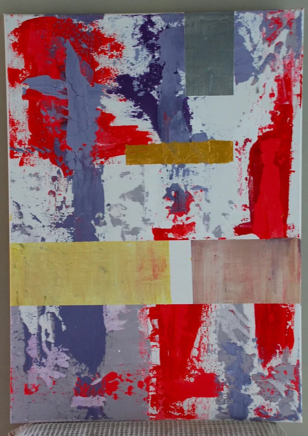 Vibrant Harmony: A Bold Exploration of Color and Texture in Abstract Art