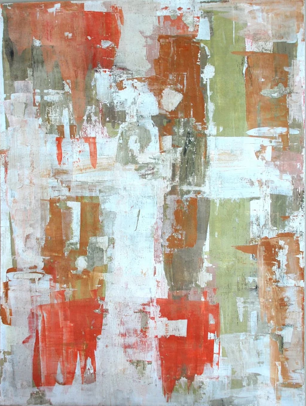 Vibrant Echoes: A Dance of Color and Texture in Abstract Expressionism