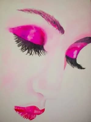 Whispers of Pink: A Dreamy Portrait of Elegance and Beauty