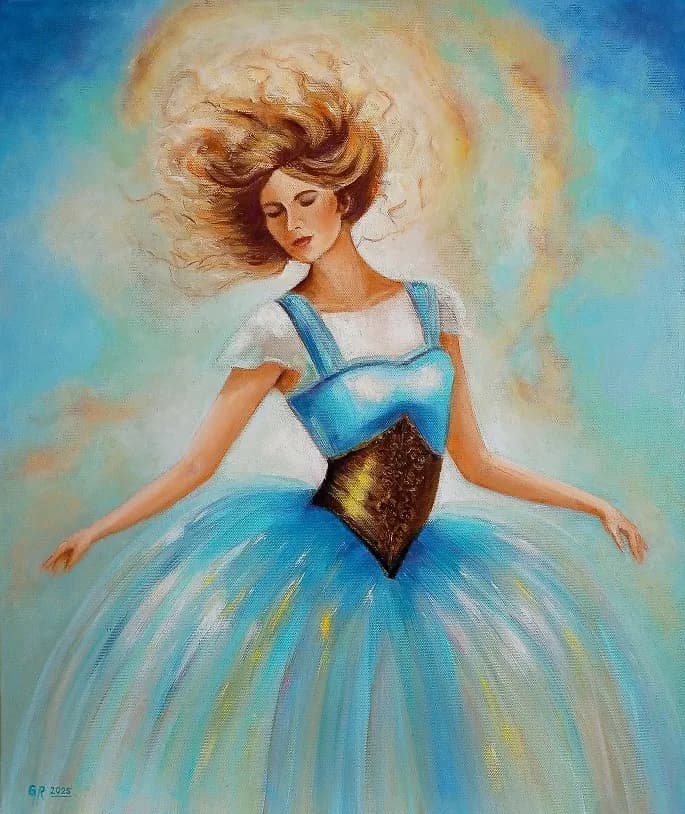 Ballerina in Blue