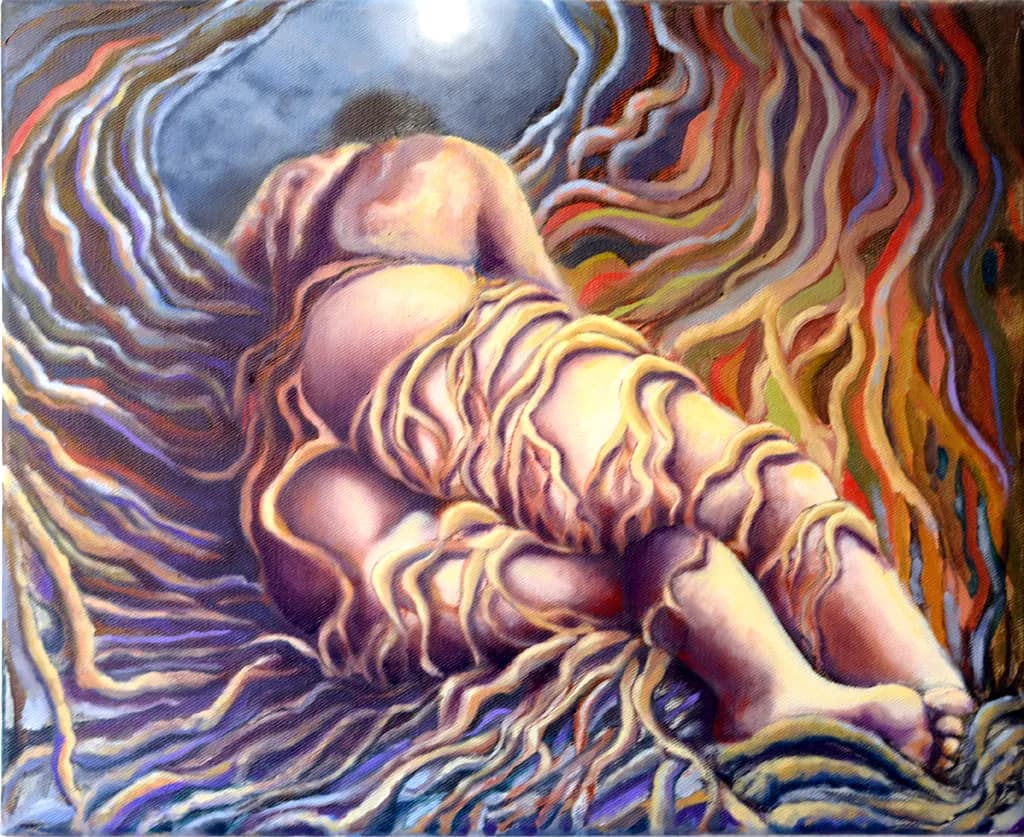 Embracing the Roots: A Journey Through Color and Form