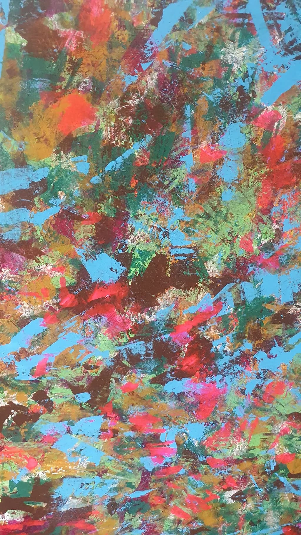 Vibrant Chaos: An Expressive Journey Through Color and Emotion