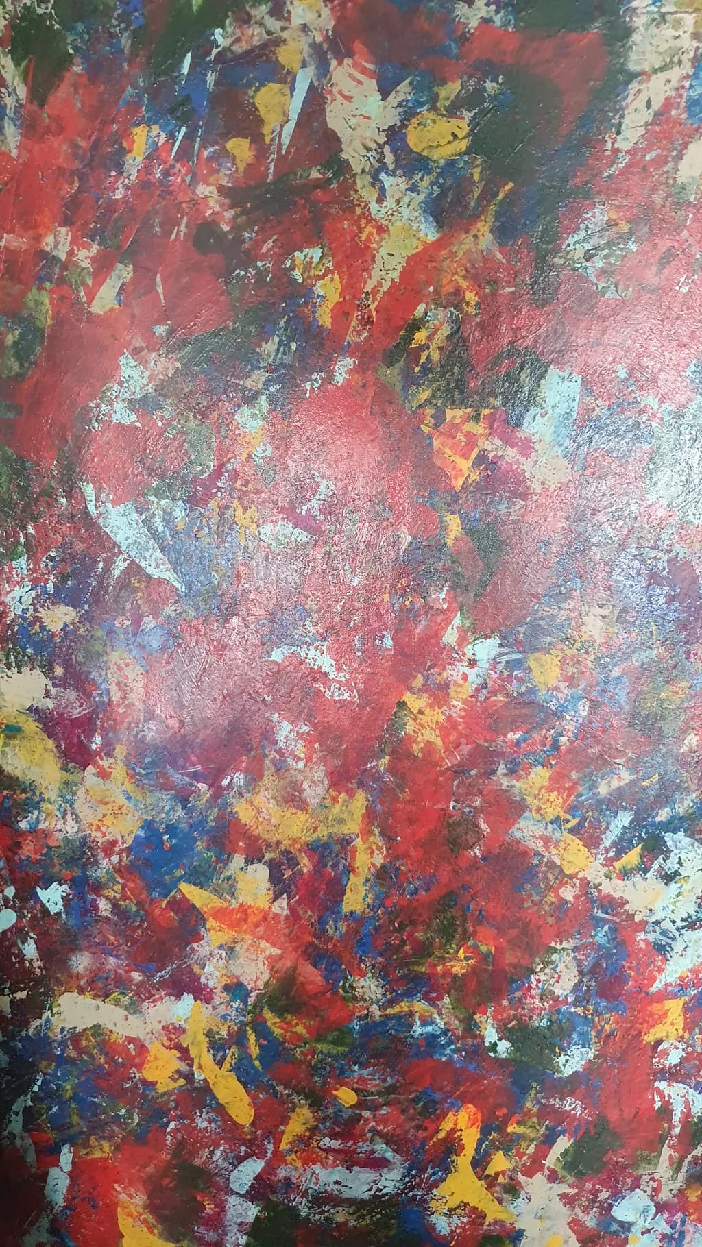Vibrant Whispers of Emotion: A Dance of Color and Chaos