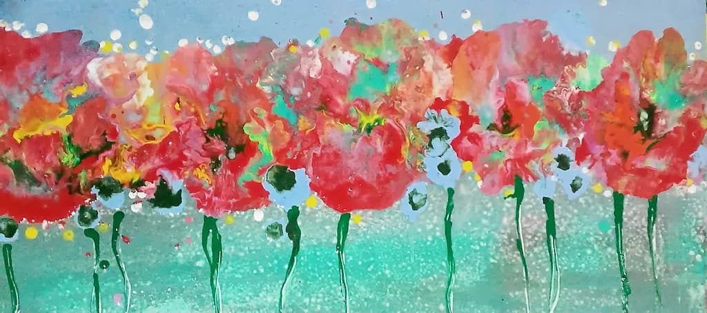 Poppies and Cornflowers 