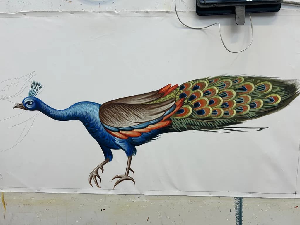 Majestic Peacock