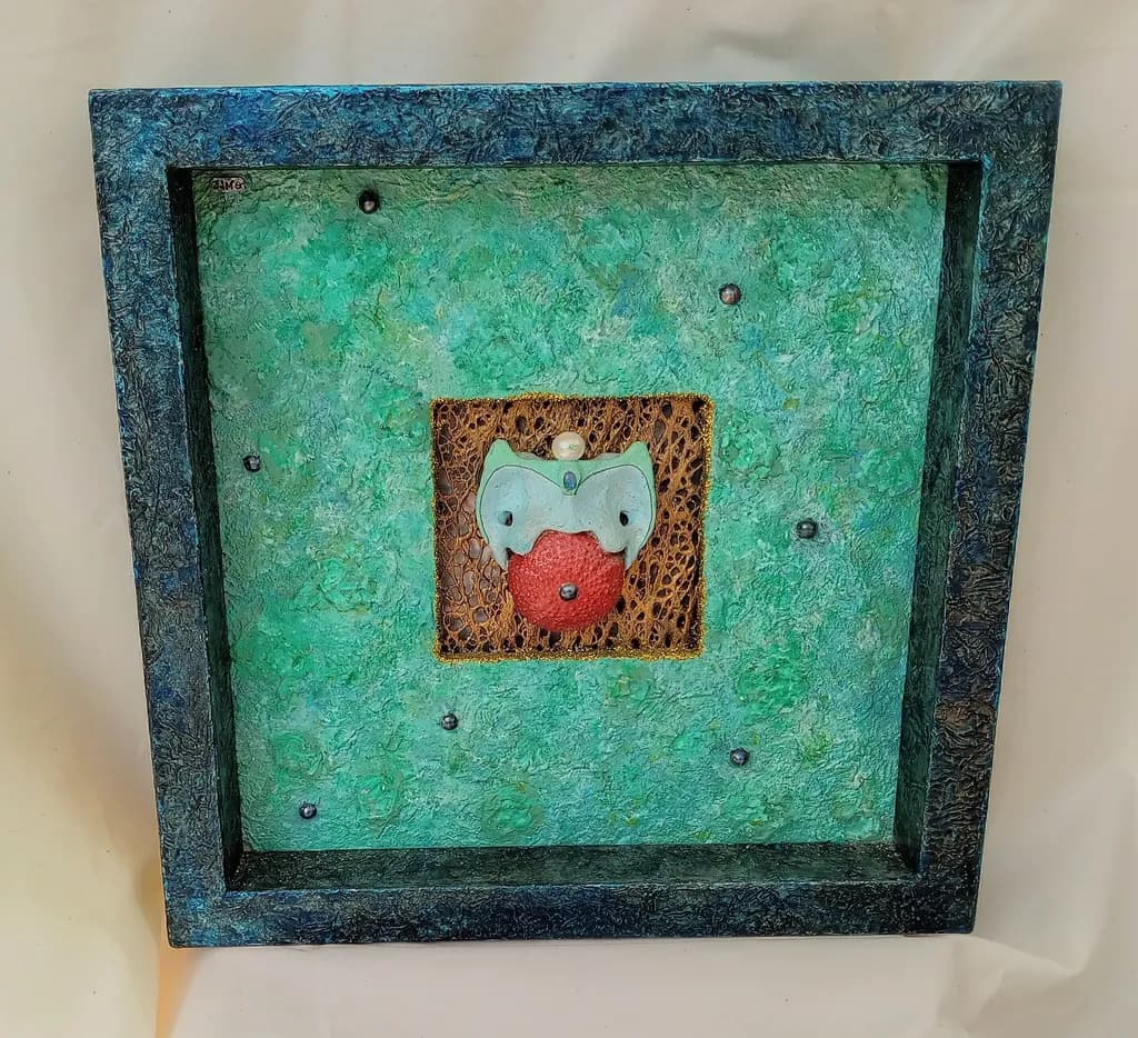 Turquoise Toad Totem