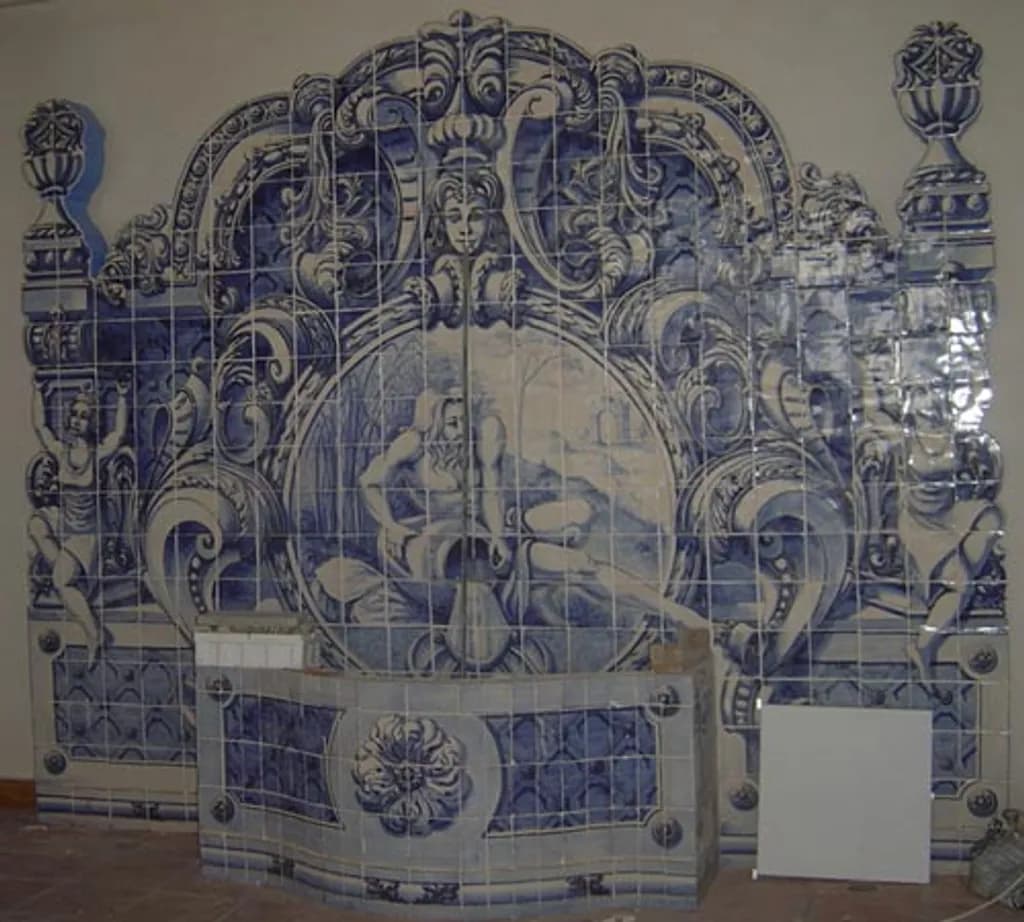 Tile Mural Composition