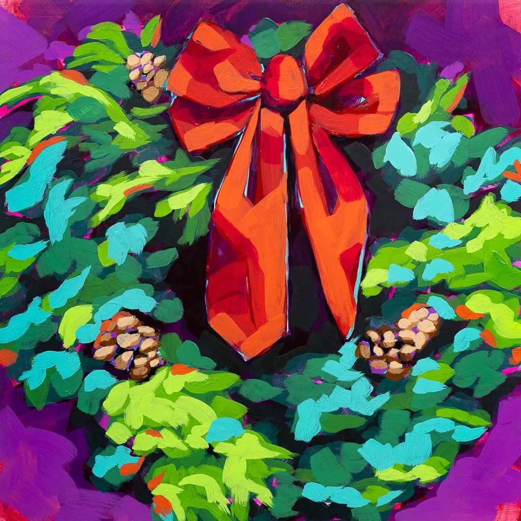 Festive Flair Wreath