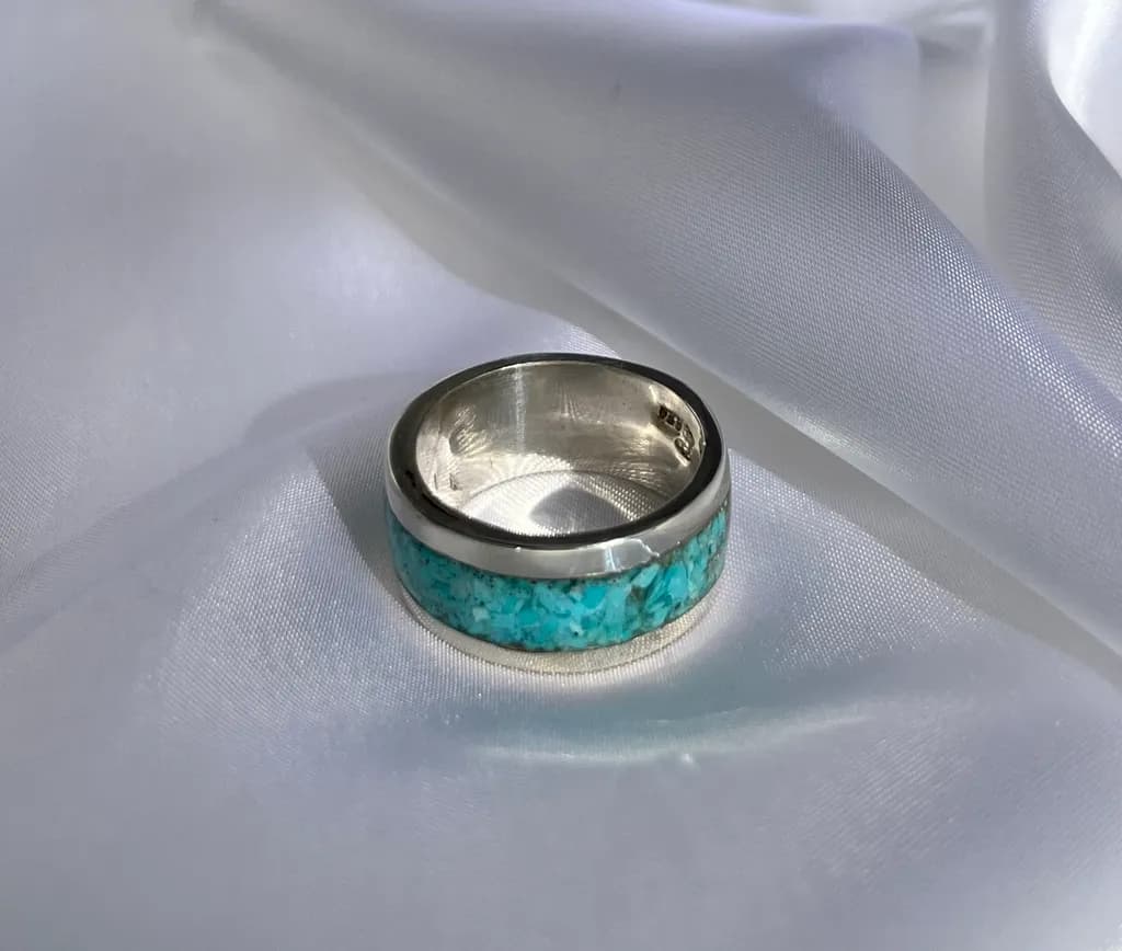 Turquoise Band Ring