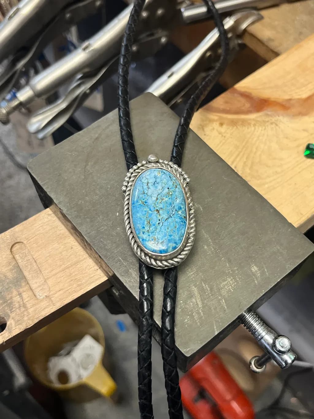 Turquoise Bolo Craftsmanship