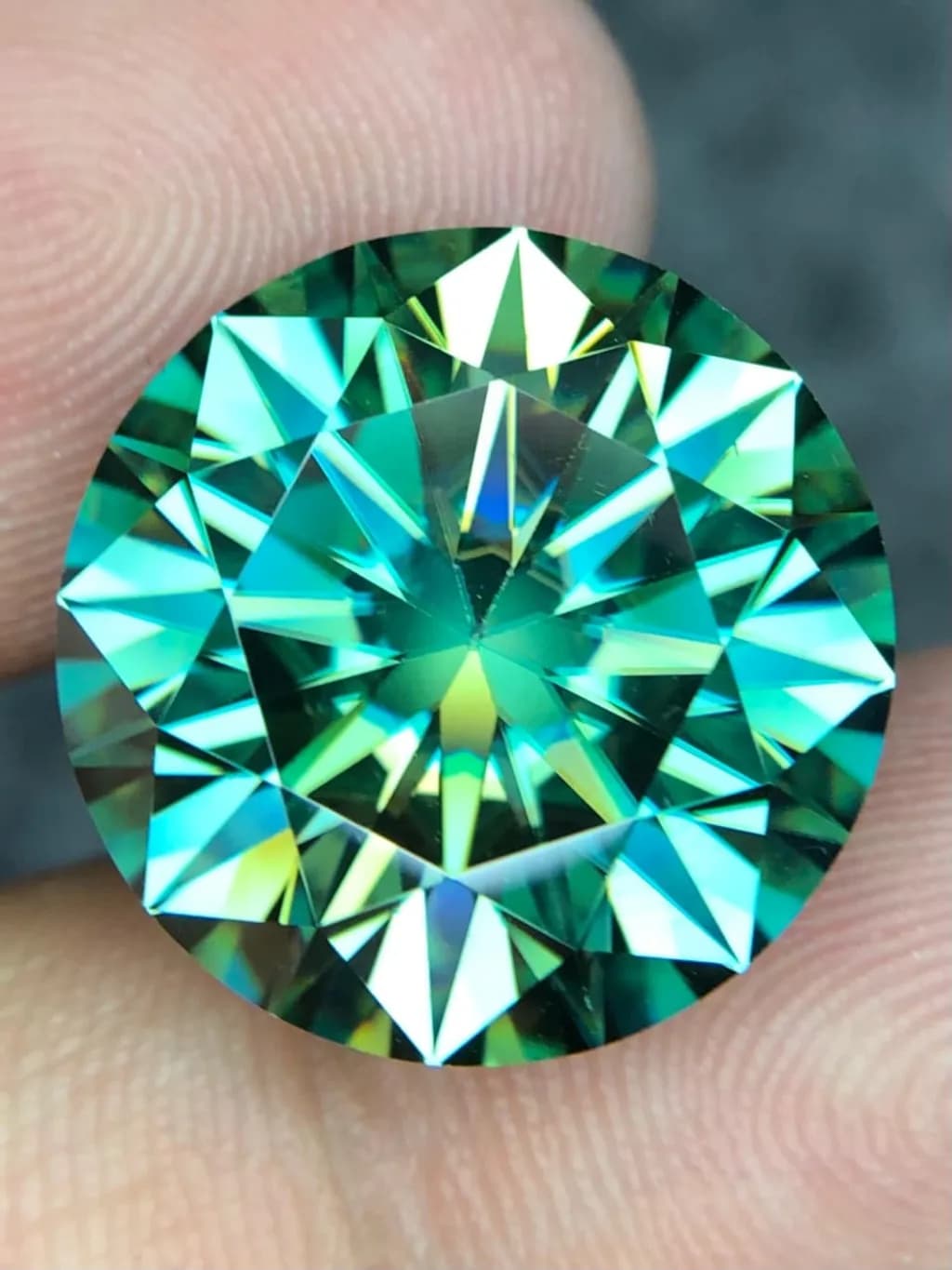 Teal Green Gemstone