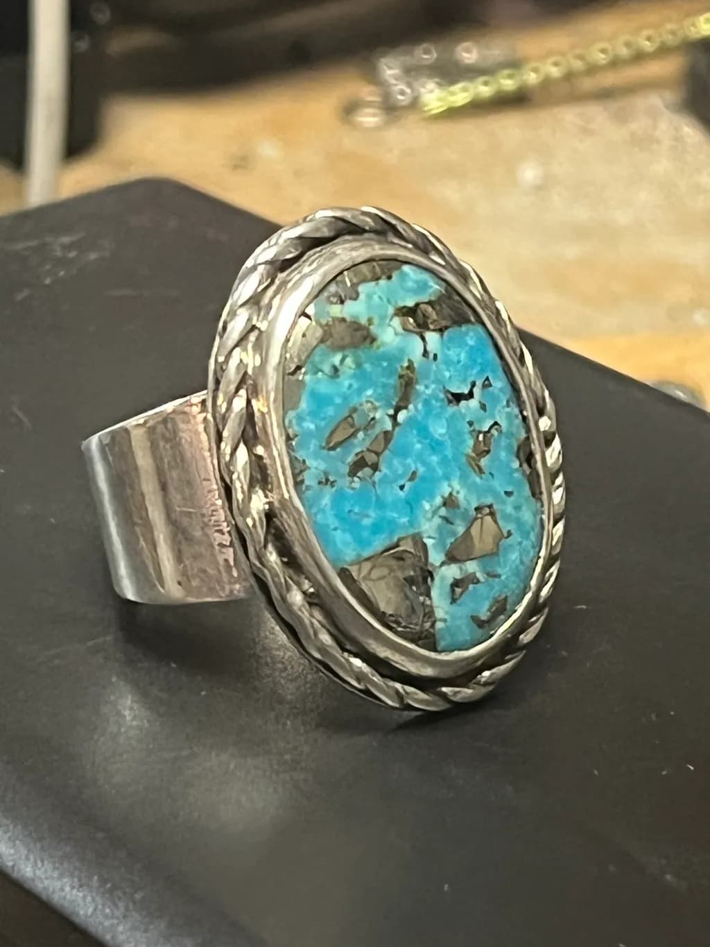 Turquoise Mosaic Ring
