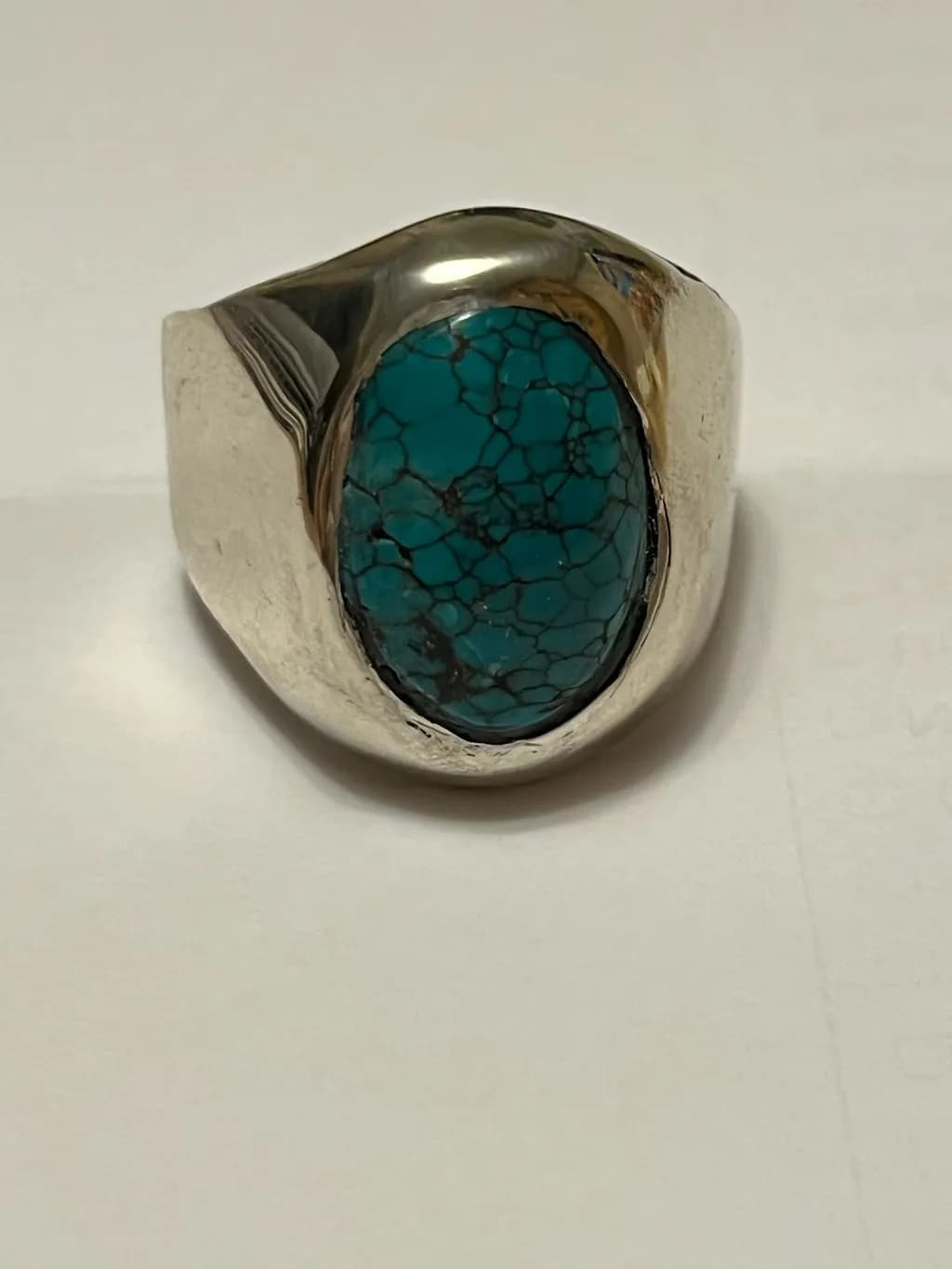 Turquoise Vein Ring