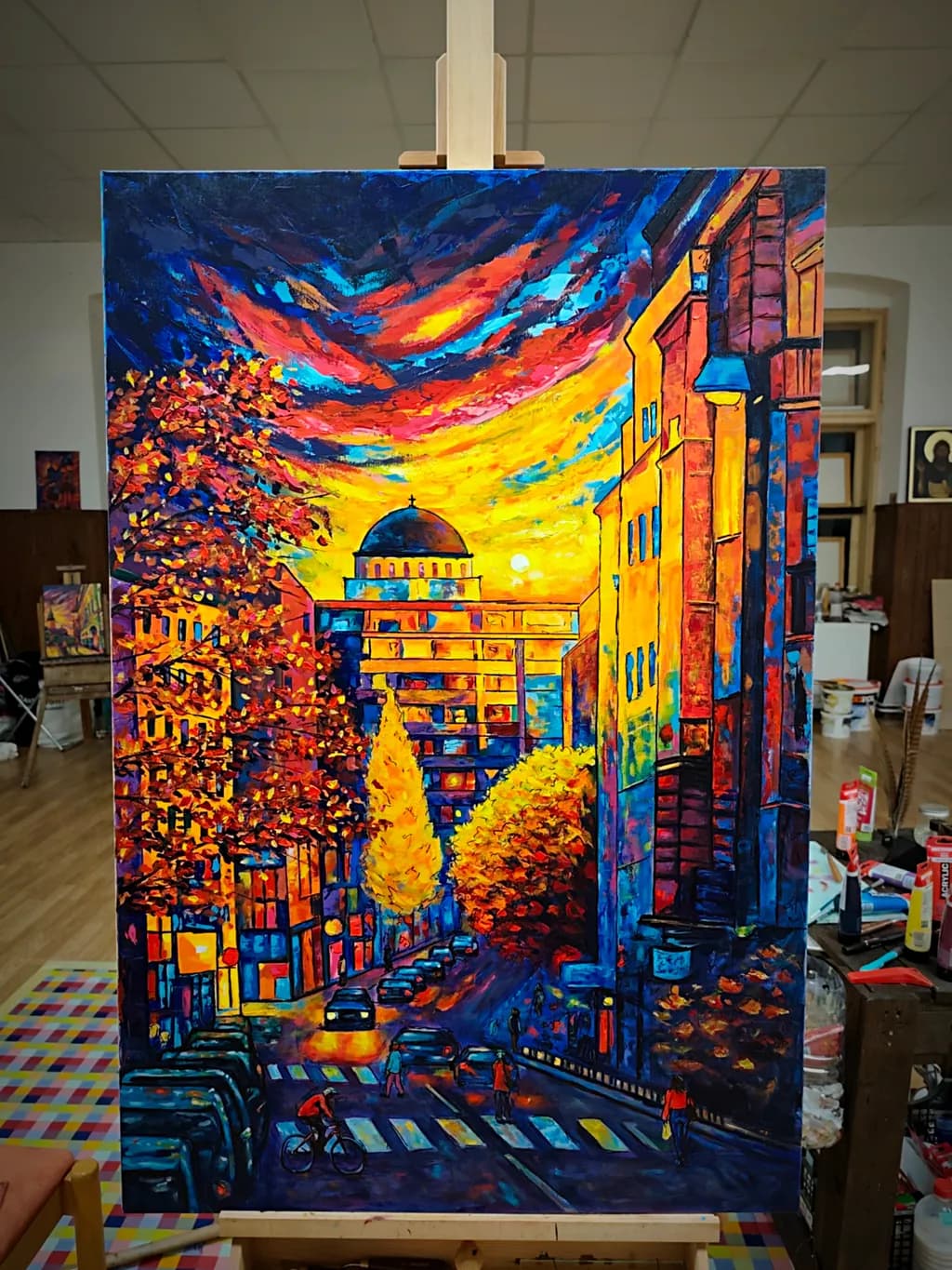 Urban Sunset Symphony