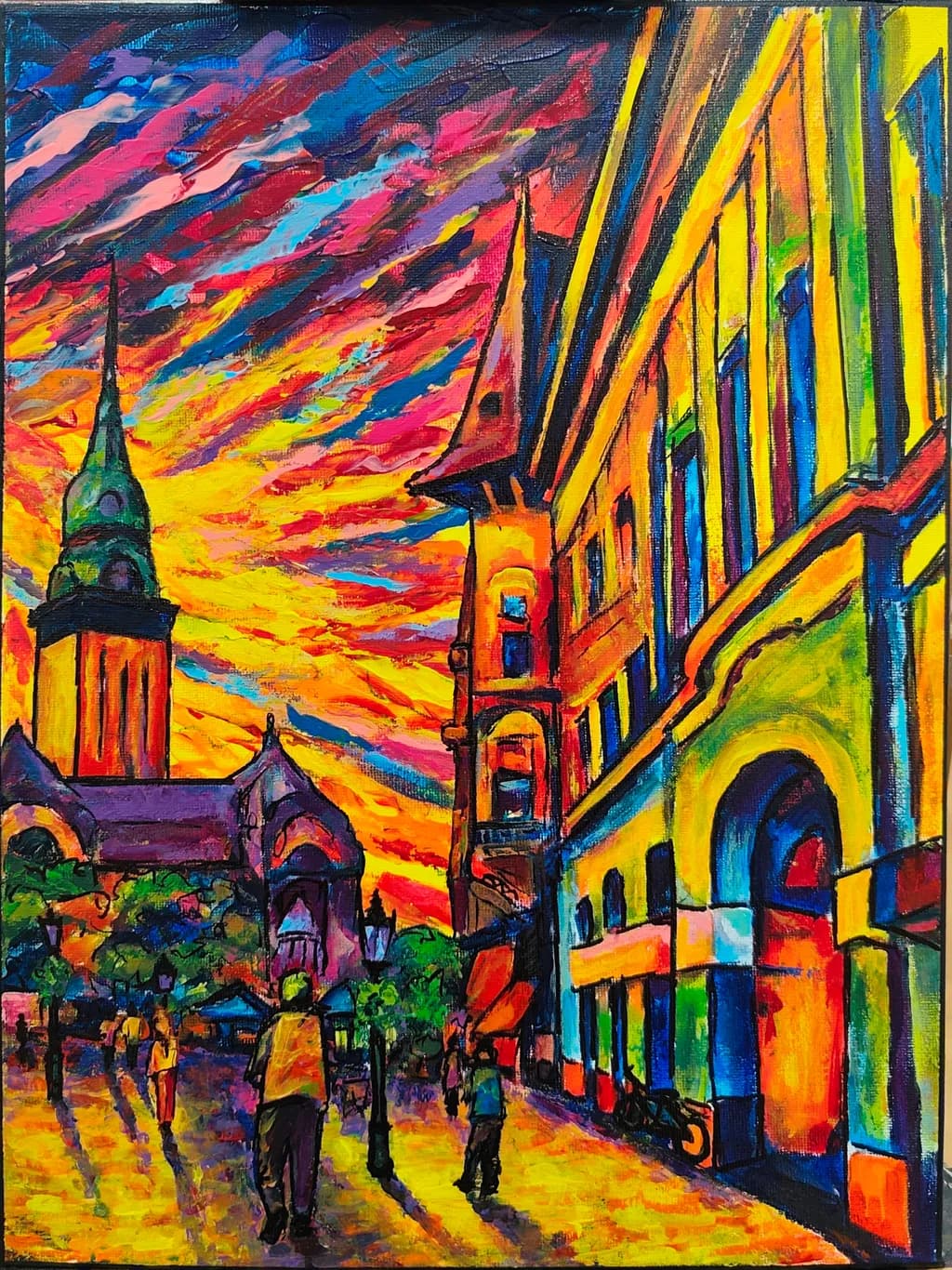 Evening Urban Glow