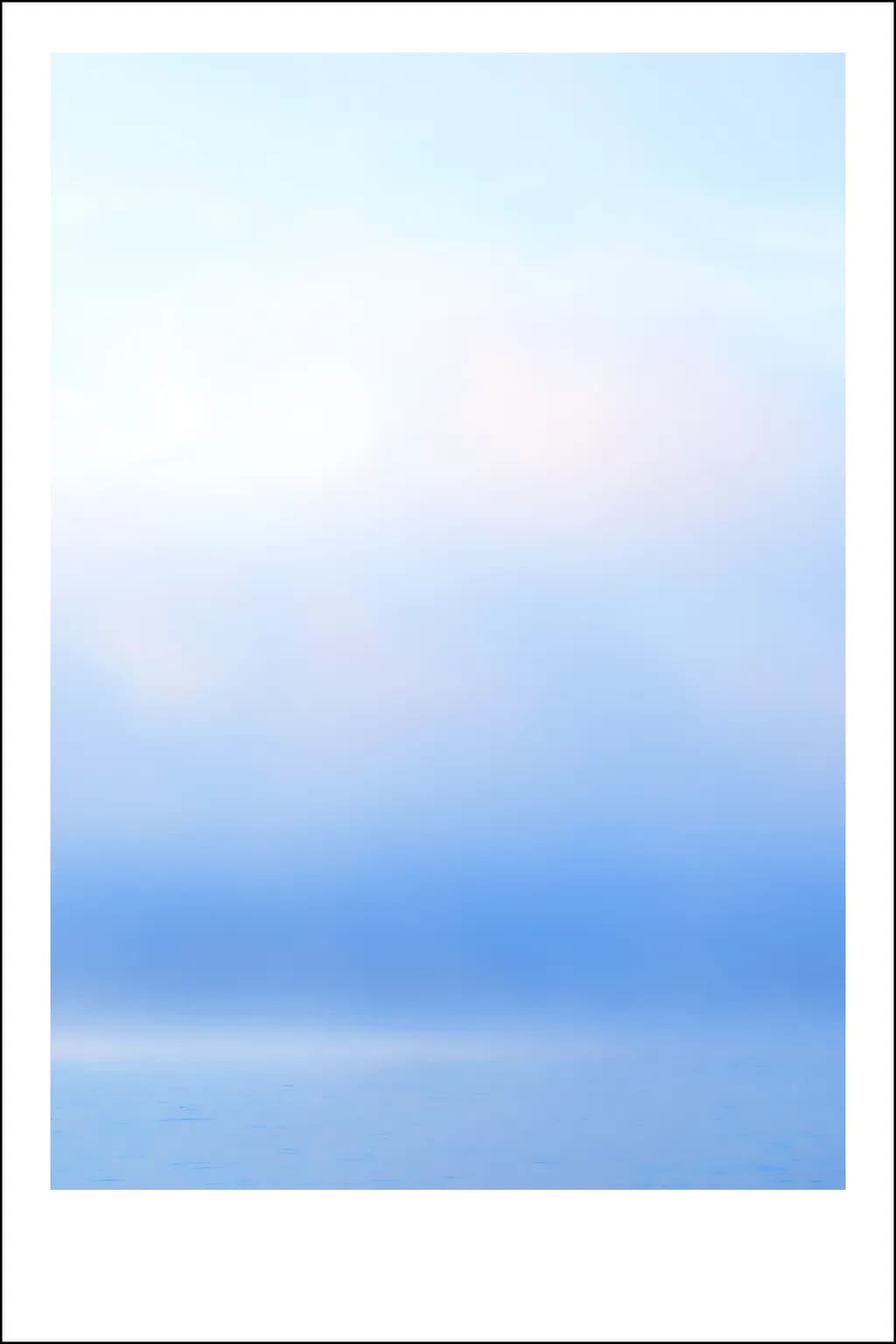 Ethereal Embrace of Blue Hues: A Journey into Abstract Tranquility