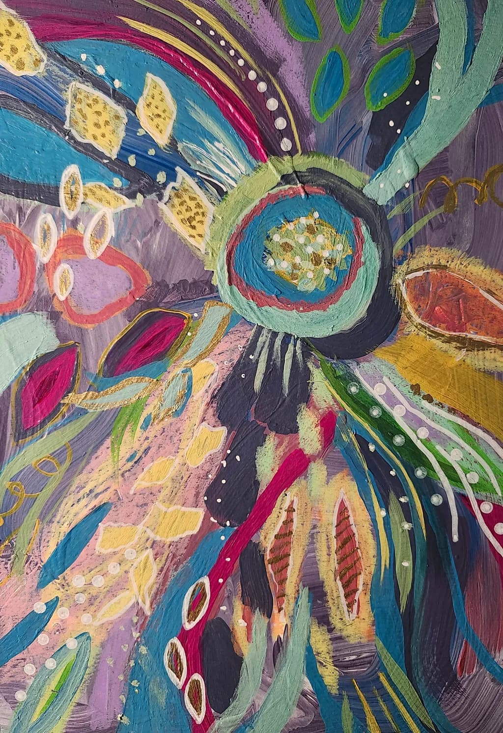 Abstract Flora Burst