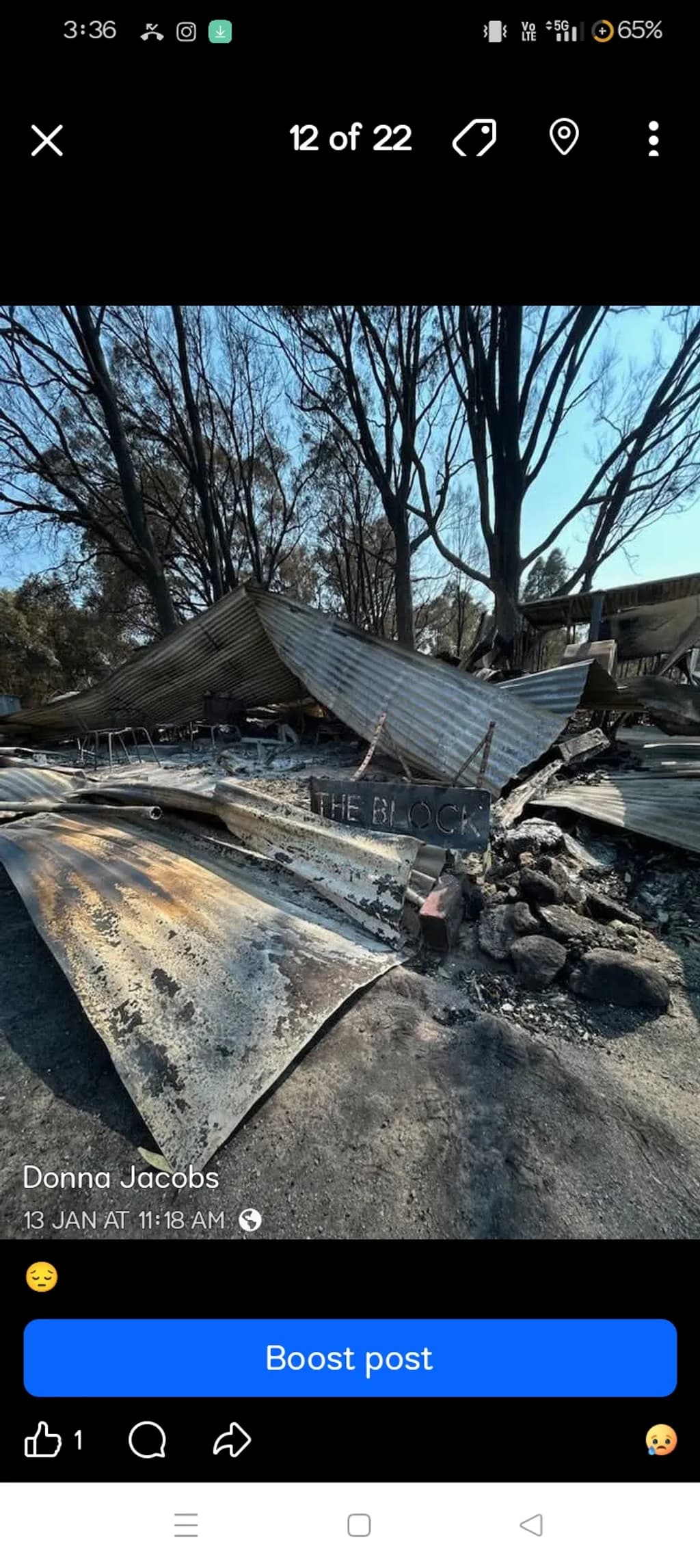 Burnt Ruins