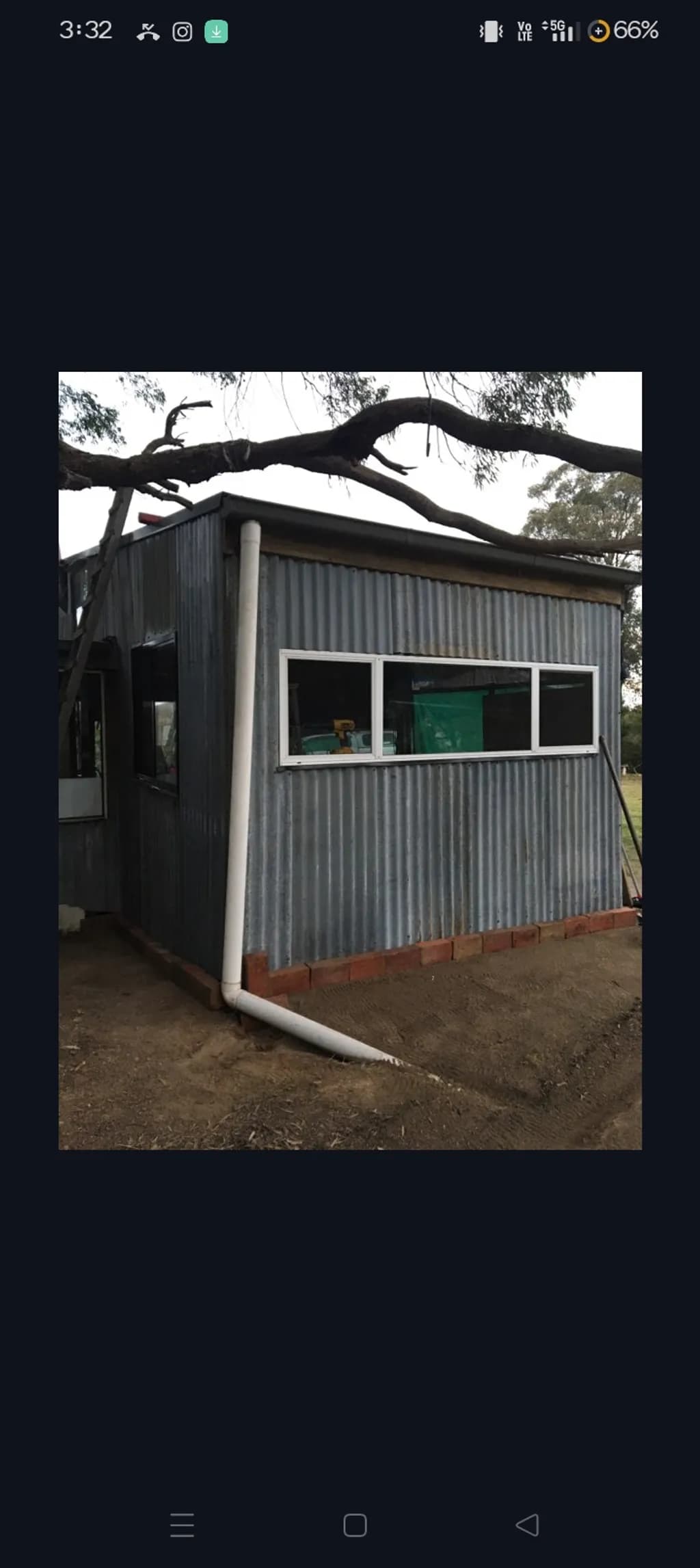 Industrial Metal Shed