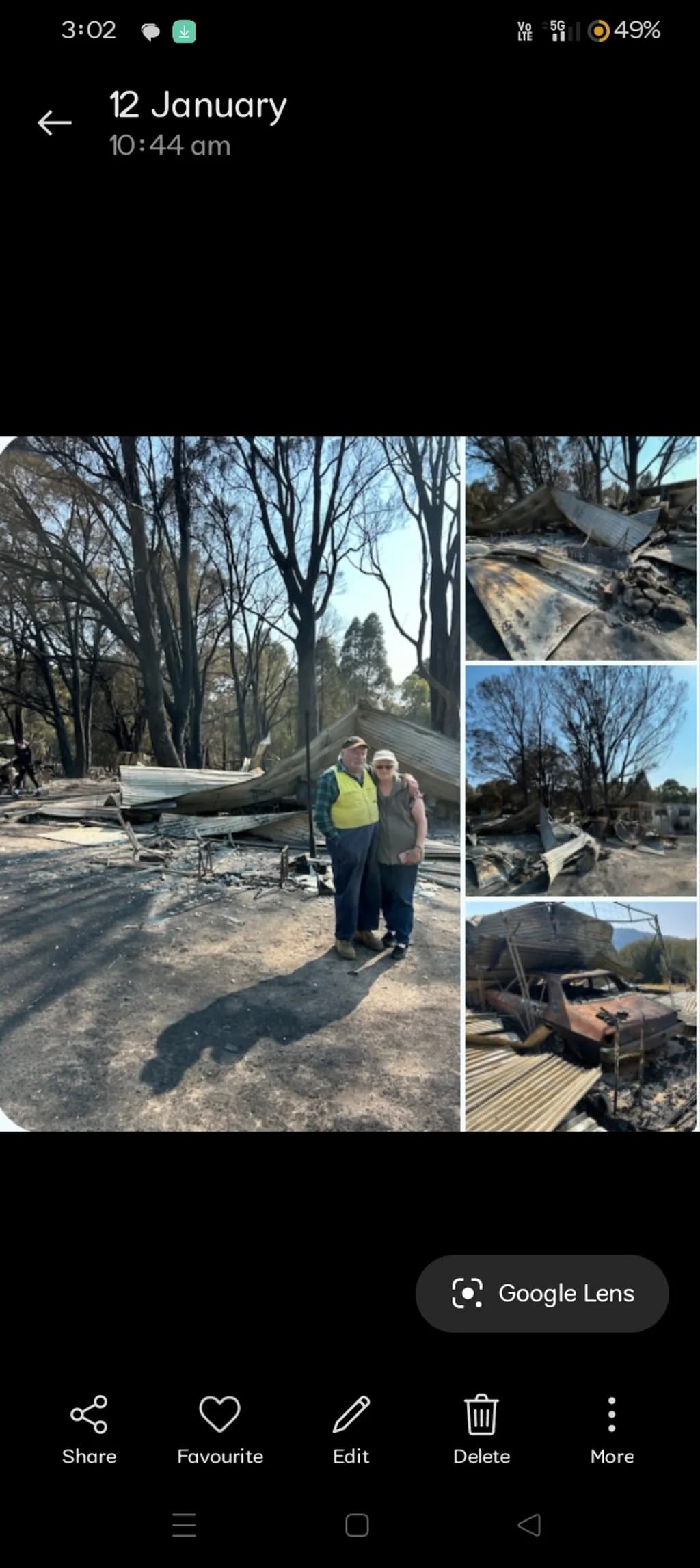 Aftermath of Fire