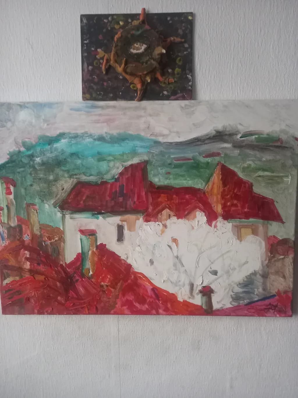 Vibrant Expressions: An Abstract Landscape of Colorful Harmony