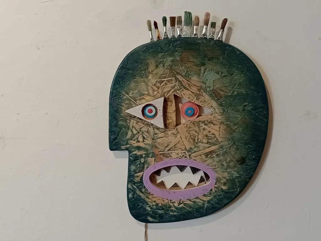 Abstract Mask Face