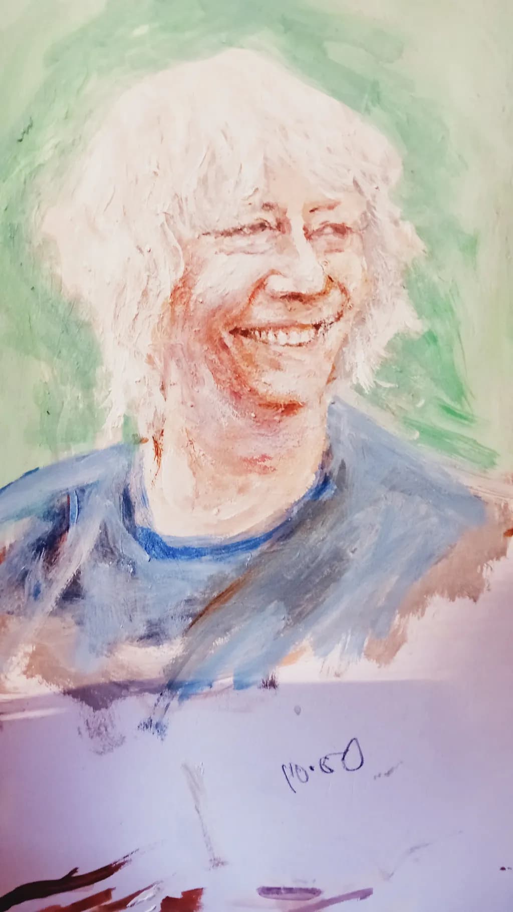 Joyful Laughter: A Portrait of Radiance and Warmth