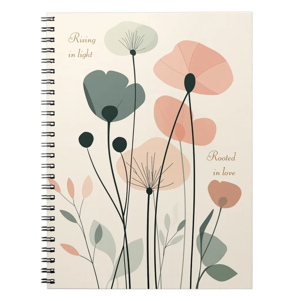 Whispers of Nature: A Serene Floral Journey in Light and Love
