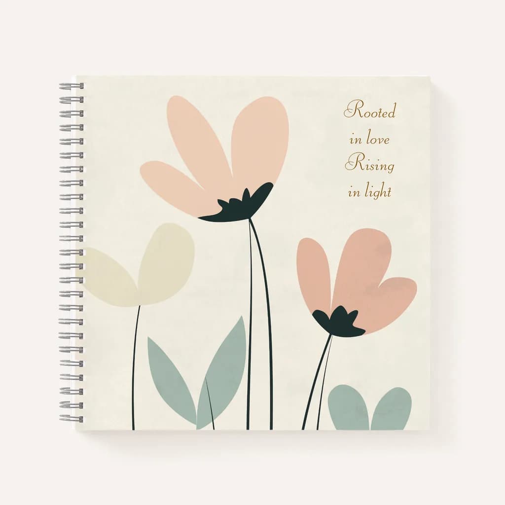 Rooted in Love, Rising in Light: A Whimsical Floral Journey